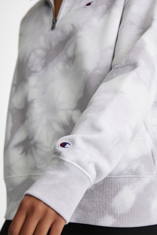 Sweater Tie and Dye- Wit en Lichtgrijs