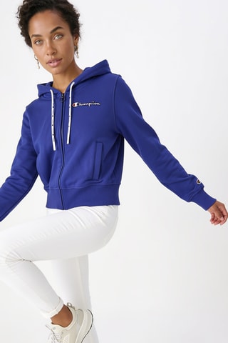 Sweater met capuchon - Paars