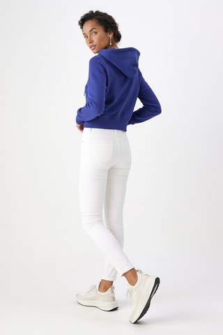 Sweater met capuchon - Paars