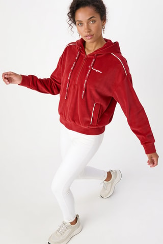 Velours Sweater - Rood