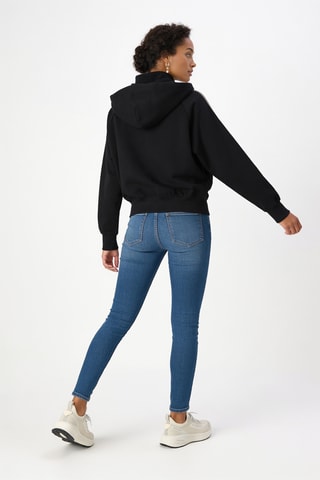 Sweater met capuchon - Zwart