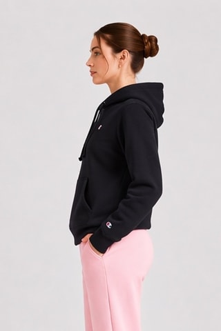 Sweater met capuchon - Zwart