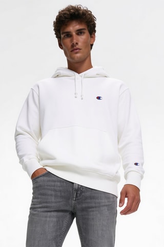 Sweater met capuchon - Wit