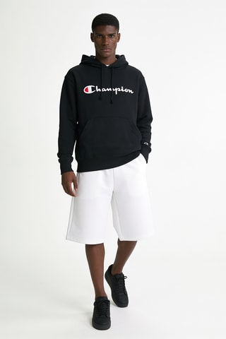 Sweater met capuchon - Zwart