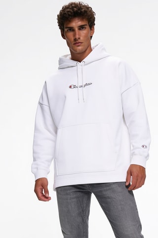 Sweater met capuchon - Wit