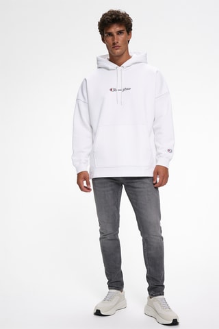 Sweater met capuchon - Wit