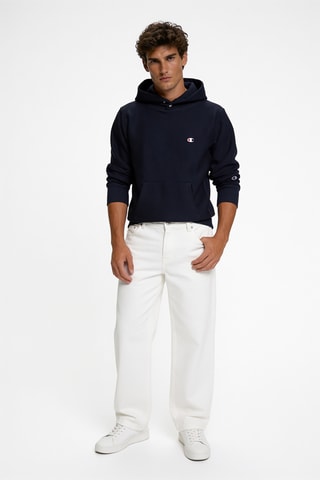 Sweater met capuchon - Marineblauw
