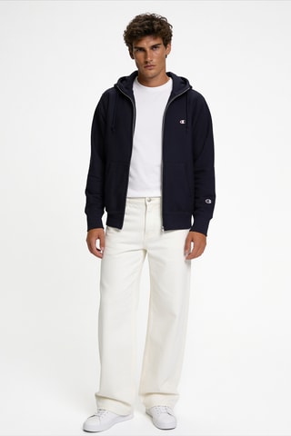 Sweater met capuchon - Marineblauw