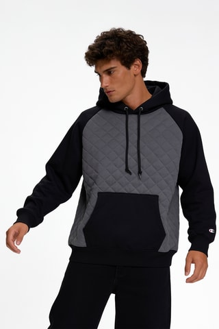 Sweater met capuchon - Zwart