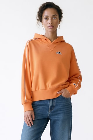 Sweater met capuchon - Oranje