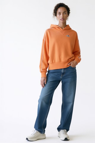 Sweater met capuchon - Oranje