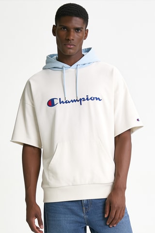 Sweater met capuchon - Wit