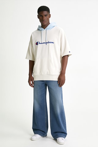 Sweater met capuchon - Wit
