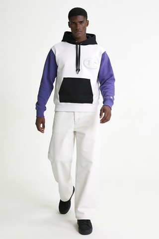Sweater met capuchon - Wit