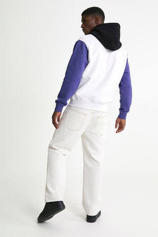 Sweater met capuchon - Wit