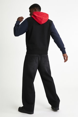Sweater met capuchon - Zwart