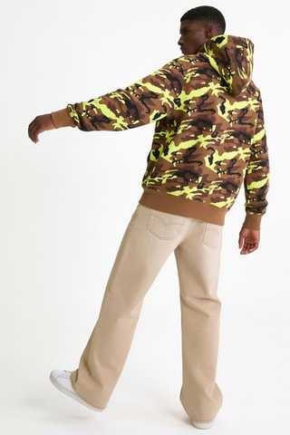 Sweater met capuchon - Kaki