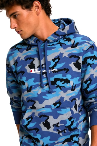 Sweater met capuchon - Lichtblauw