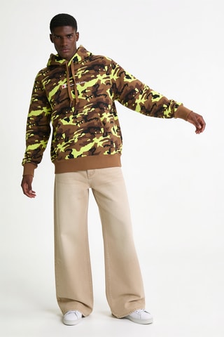 Sweater met capuchon - Kaki