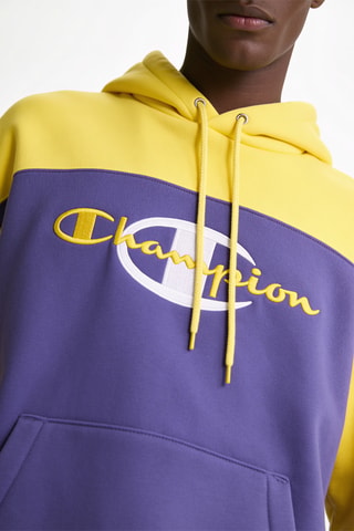 Sweater met capuchon - Geel
