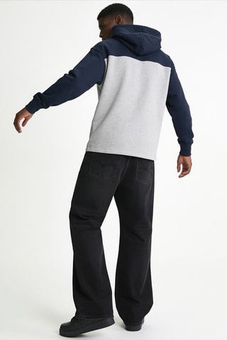 Sweat à capuche - Bleu nuit