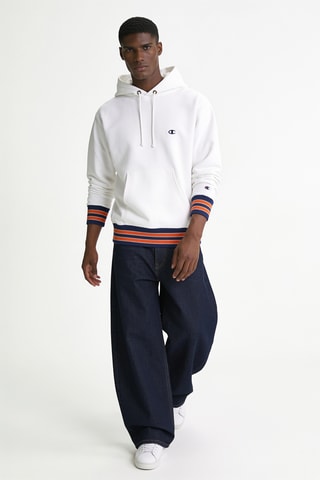 Sweater met capuchon - Wit