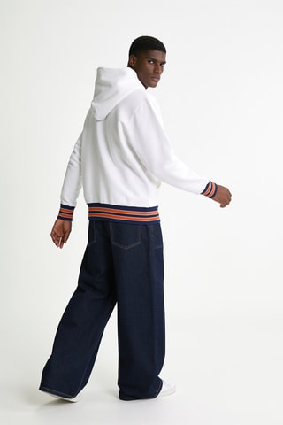 Sweater met capuchon - Wit