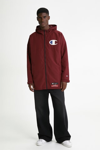Jasje met capuchon - Bordeauxrood
