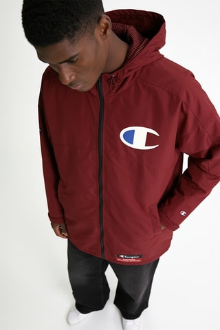 Jasje met capuchon - Bordeauxrood