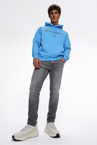 Sweater met capuchon - Blauw