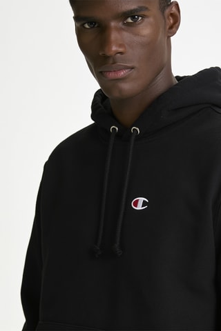 Sweater met capuchon - Zwart