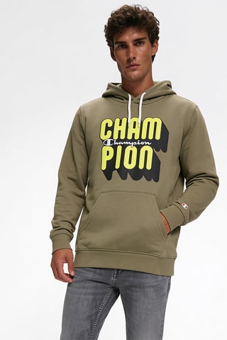 Sweater met capuchon - Kaki
