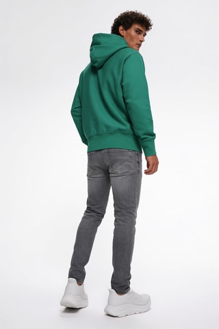 Sweater met capuchon - Groen