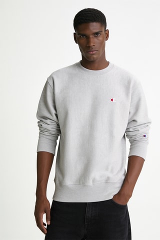 Sweater - Gemêleerd Lichtgrijs