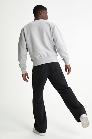 Sweater - Gemêleerd Lichtgrijs