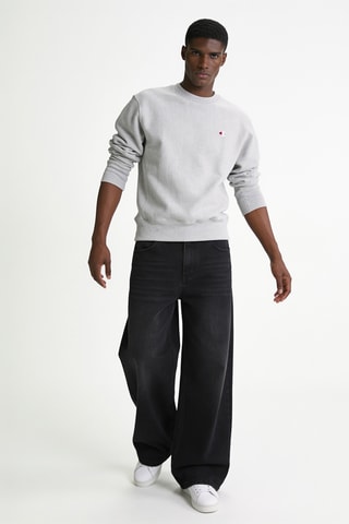 Sweater - Gemêleerd Lichtgrijs