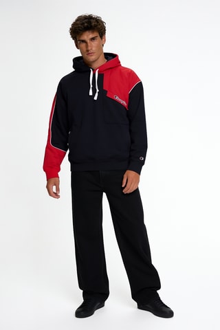 Sweater met capuchon - Marineblauw