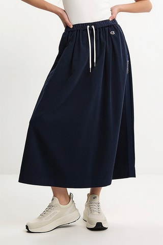 Lange Rok - Marineblauw