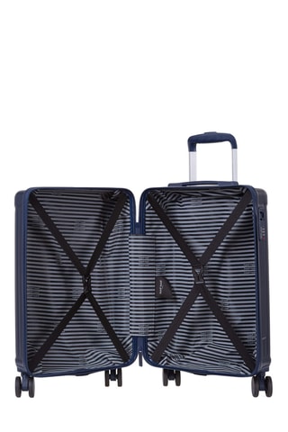 Handbagagetrolley (S) Assepoester - Marineblauw - 55 cm