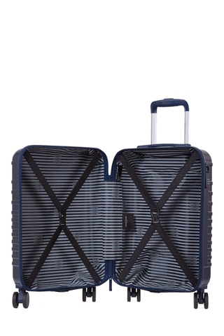 Handbagagetrolley (S) Daisy - Marineblauw - 55 cm