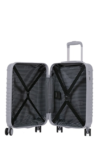 Handbagagetrolley (S) Daisy - Metallic Grijs - 55 cm