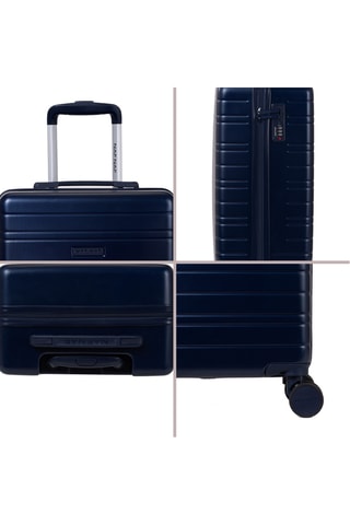 Handbagage en Grote Trolley (S/L) Tiana - Marineblauw - 55/75 cm