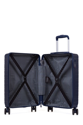 Handbagagetrolley (S) Tiana - Marineblauw - 55 cm