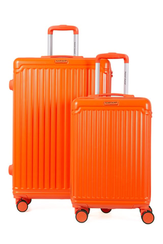 Handbagagetrolley en Grote Trolley (S/L) Belle - Oranje - 55/75 cm