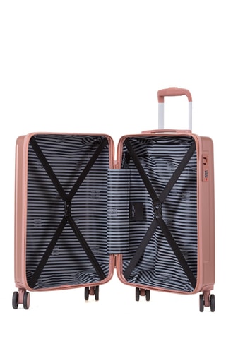 Handbagagetrolley (S) Jessie - Roze - 55 cm