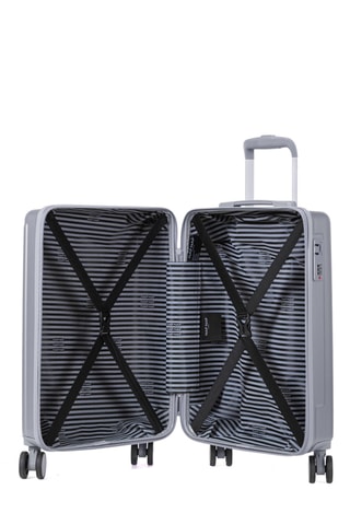 Handbagagetrolley (S) Jessie - Metallic Grijs - 55 cm