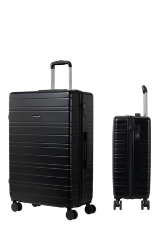 Handbagage en Grote Trolley (S/L) Tiana - Zwart - 55/75 cm