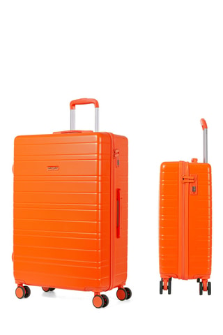 Handbagage en Grote Trolley (S/L) Tiana - Oranje - 55/75 cm