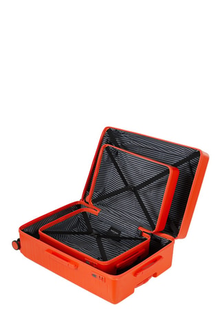 Handbagage en Grote Trolley (S/L) Tiana - Oranje - 55/75 cm