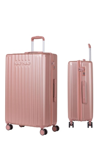 Set van 3 Trolleys (S/M/L) Jessie - Roze - 55 / 65 / 75 cm